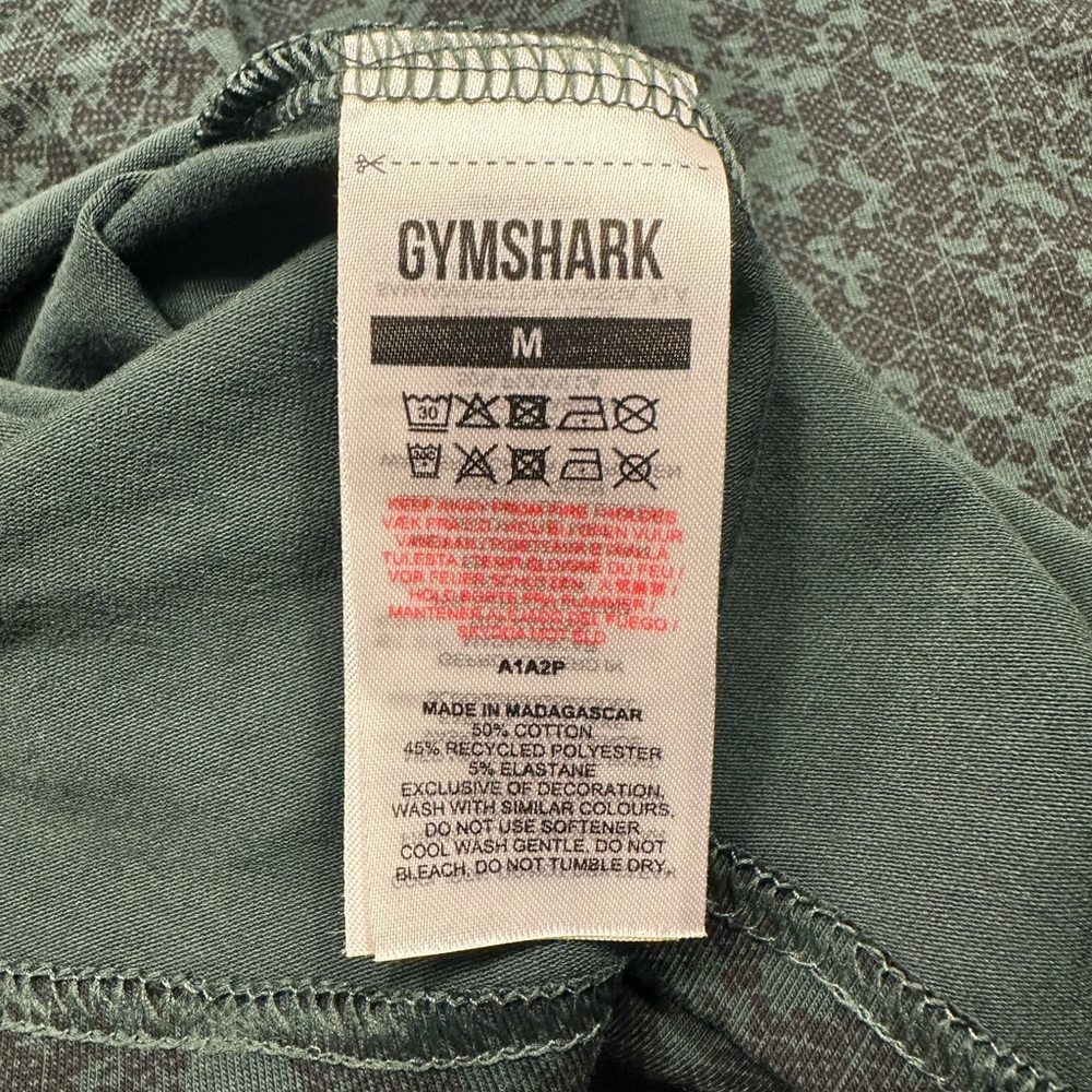 Gymshark Green Racerback Tank Top - Picture 5 of 5